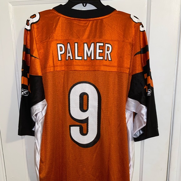REEBOK CARSON PALMER ON FIELD CINCINNATI BENGALS - Picture 1 of 4